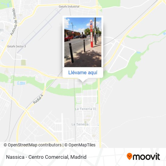 Mapa Nassica - Centro Comercial