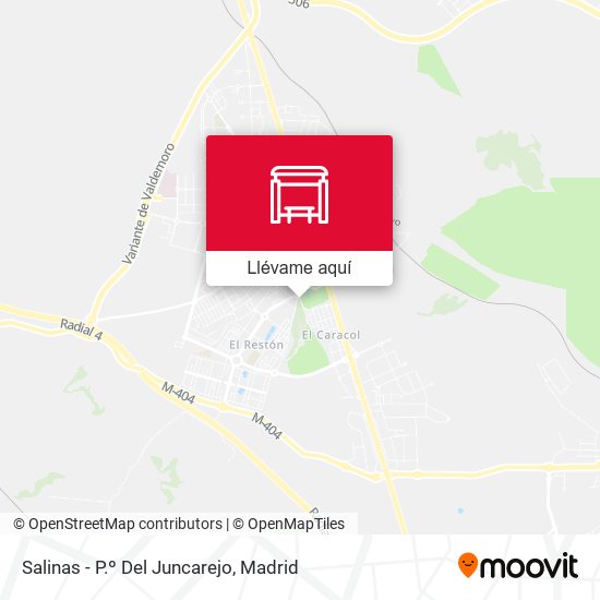 Mapa Salinas - P.º Del Juncarejo