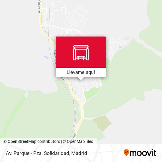 Mapa Av. Parque - Pza. Solidaridad