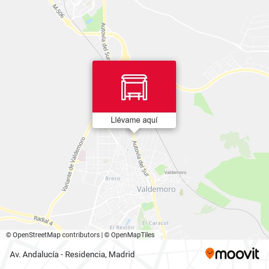 Mapa Av. Andalucía - Residencia