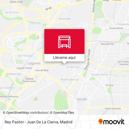Mapa Rey Pastor - Juan De La Cierva