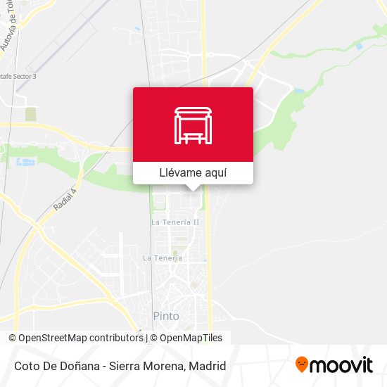 Mapa Coto De Doñana - Sierra Morena