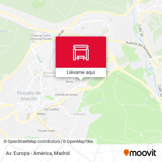 Mapa Av. Europa - América