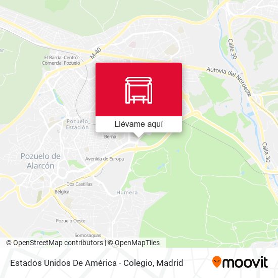Mapa Estados Unidos De América - Colegio