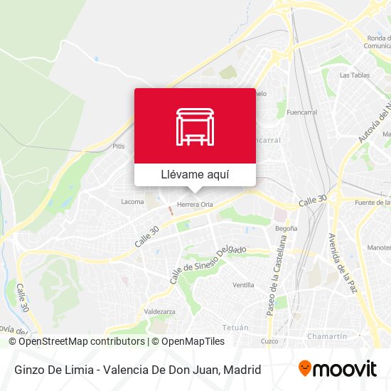 Mapa Ginzo De Limia - Valencia De Don Juan