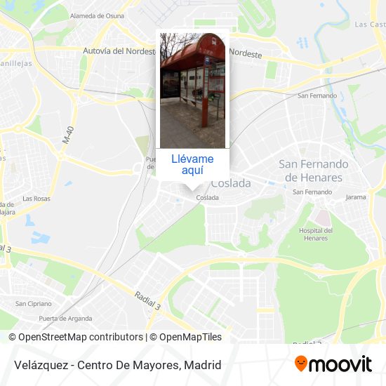 Mapa Velázquez - Centro De Mayores