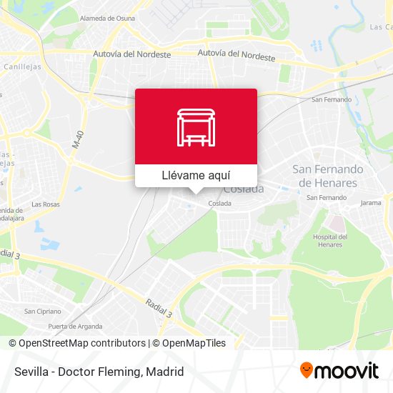 Mapa Sevilla - Doctor Fleming