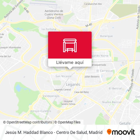 Mapa Jesús M. Haddad Blanco - Centro De Salud