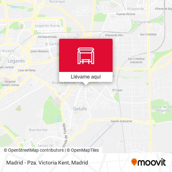 Mapa Madrid - Pza. Victoria Kent