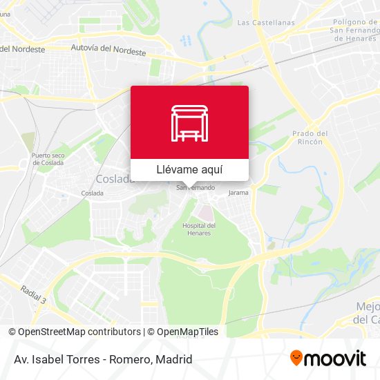 Mapa Av. Isabel Torres - Romero