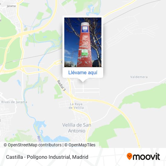 Mapa Castilla - Polígono Industrial