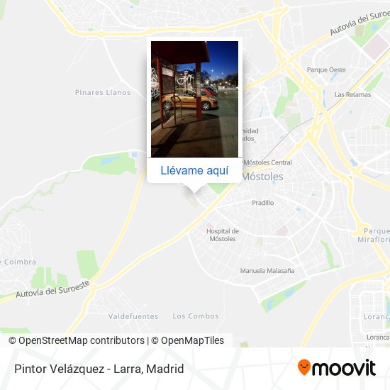 Mapa Pintor Velázquez - Larra