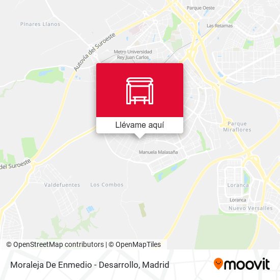 Mapa Moraleja De Enmedio - Desarrollo