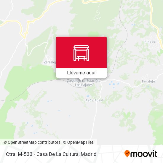 Mapa Ctra. M-533 - Casa De La Cultura