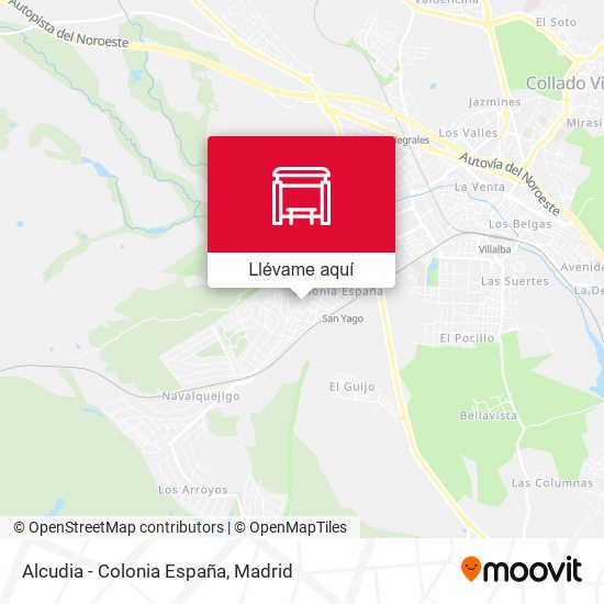 Mapa Alcudia - Colonia España