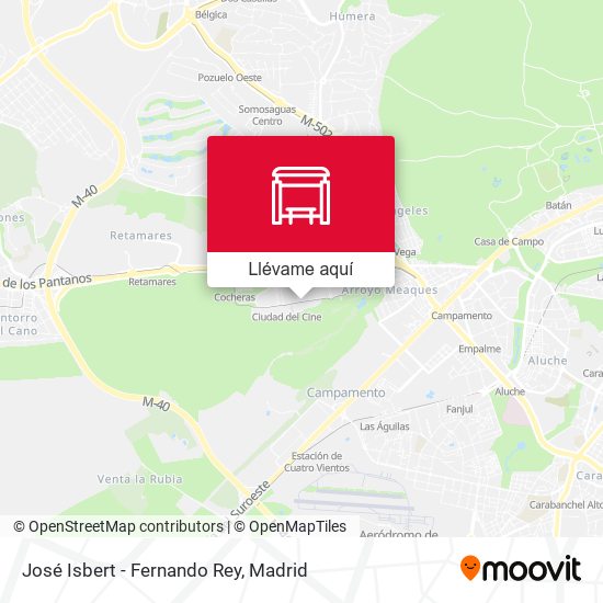 Mapa José Isbert - Fernando Rey