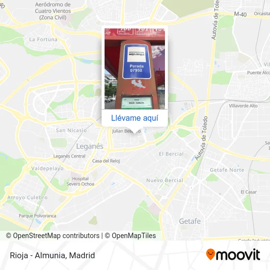 Mapa Rioja - Almunia