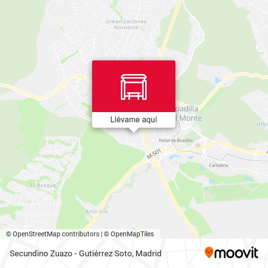 Mapa Secundino Zuazo - Gutiérrez Soto