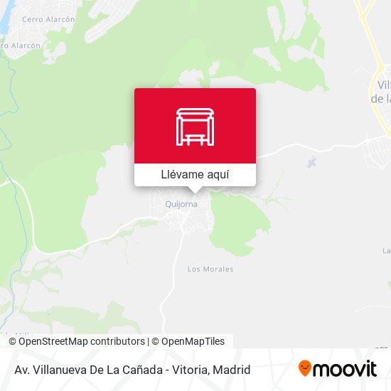 Mapa Av. Villanueva De La Cañada - Vitoria
