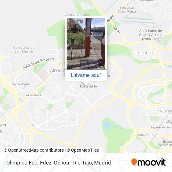 Mapa Olímpico Fco. Fdez. Ochoa - Río Tajo