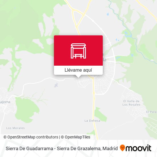 Mapa Sierra De Guadarrama - Sierra De Grazalema