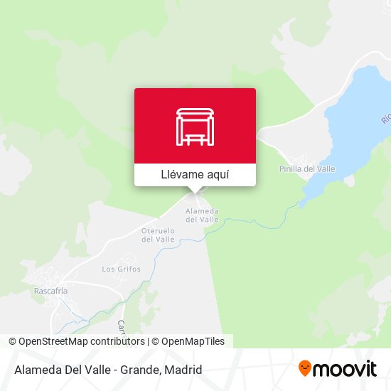 Mapa Alameda Del Valle - Grande