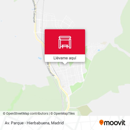 Mapa Av. Parque - Hierbabuena