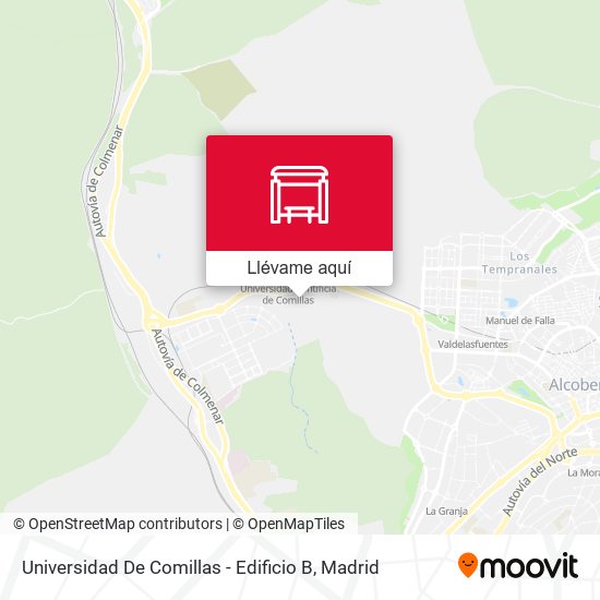 Mapa Universidad De Comillas - Edificio B