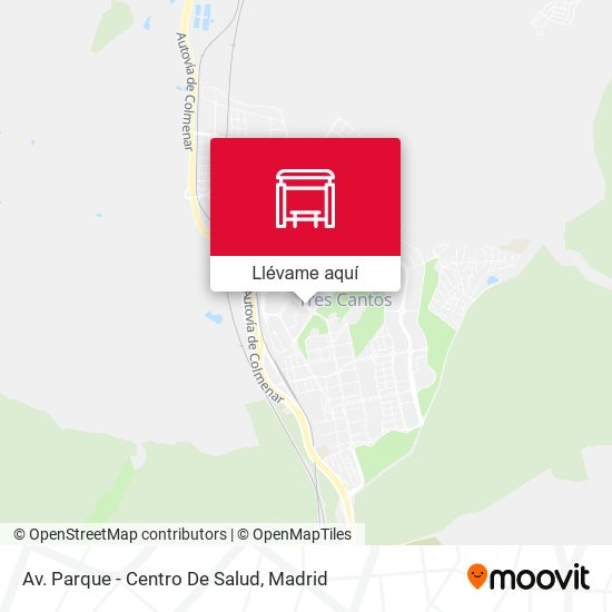 Mapa Av. Parque - Centro De Salud