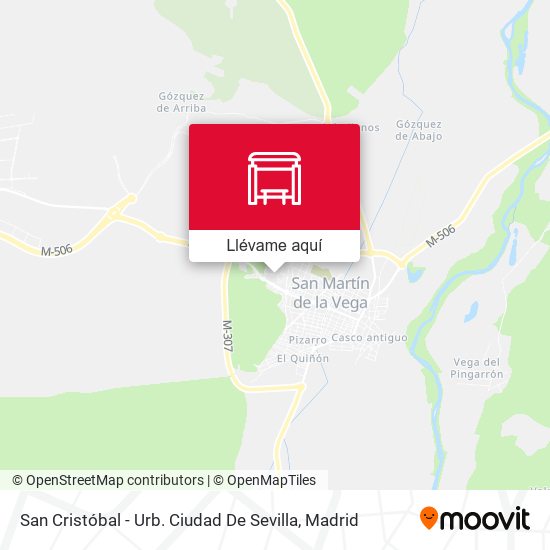 Mapa San Cristóbal - Urb. Ciudad De Sevilla
