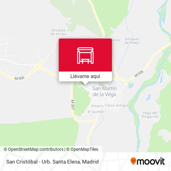 Mapa San Cristóbal - Urb. Santa Elena
