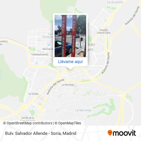 Mapa Bulv. Salvador Allende - Soria