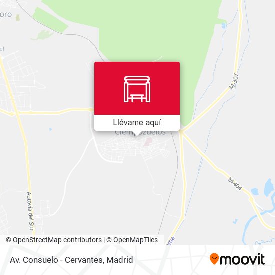 Mapa Av. Consuelo - Cervantes