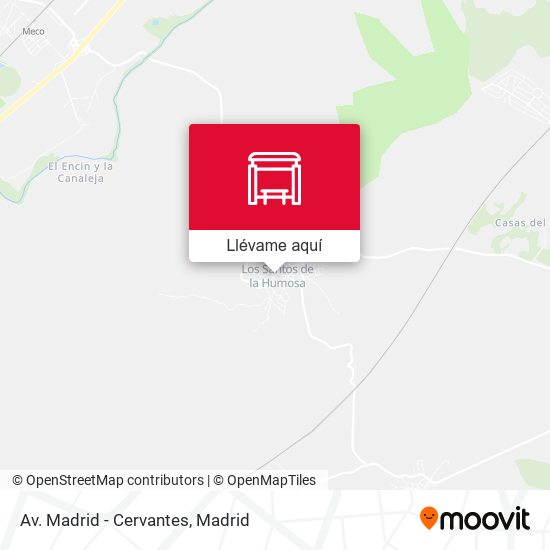 Mapa Av. Madrid - Cervantes