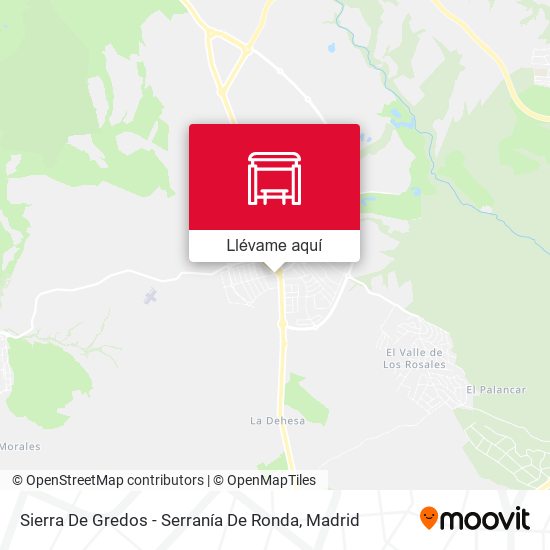 Mapa Sierra De Gredos - Serranía De Ronda