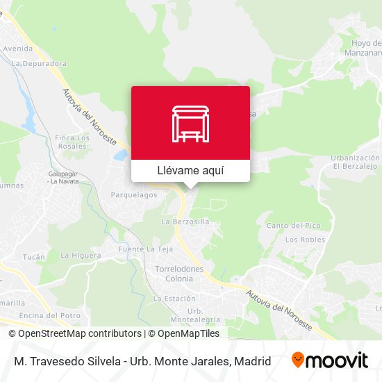 Mapa M. Travesedo Silvela - Urb. Monte Jarales