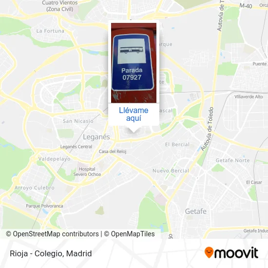 Mapa Rioja - Colegio