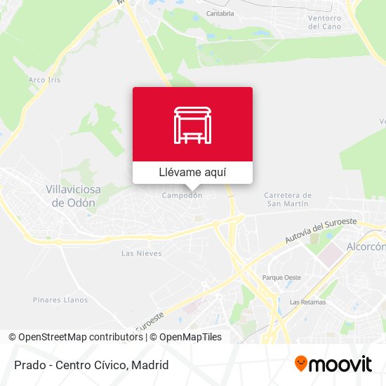 Mapa Prado - Centro Cívico