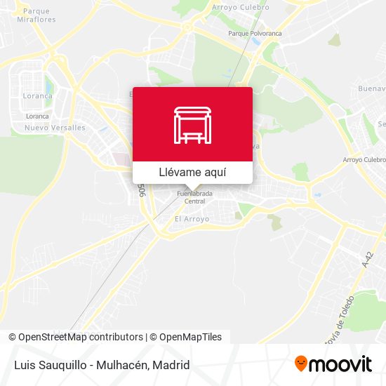 Mapa Luis Sauquillo - Mulhacén