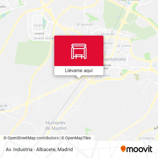 Mapa Av. Industria - Albacete