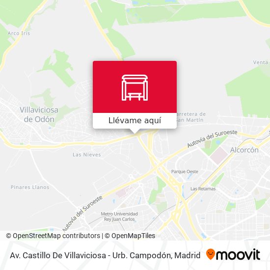 Mapa Av. Castillo De Villaviciosa - Urb. Campodón