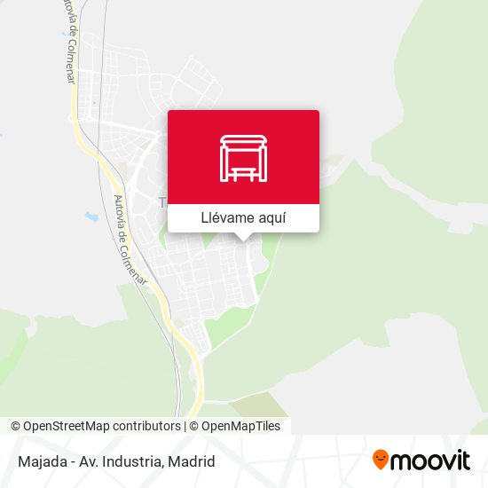 Mapa Majada - Av. Industria