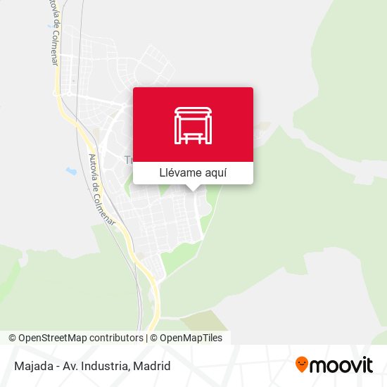 Mapa Majada - Av. Industria