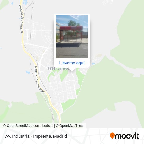 Mapa Av. Industria - Imprenta