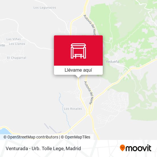 Mapa Venturada - Urb. Tolle Lege