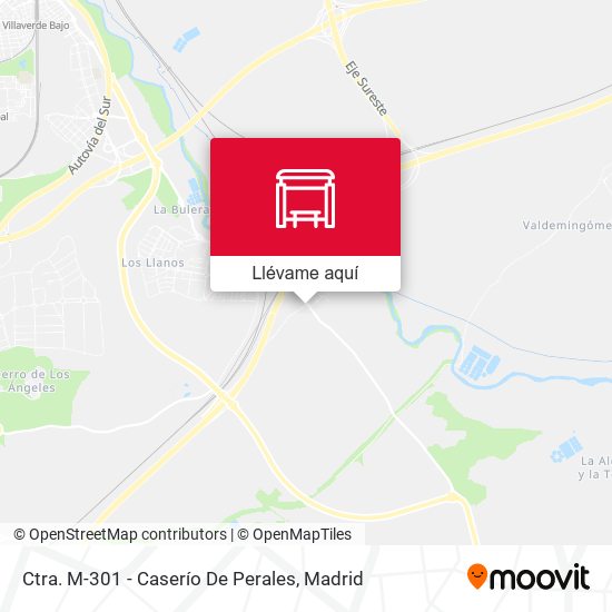 Mapa Ctra. M-301 - Caserío De Perales