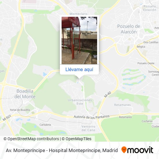 Mapa Av. Montepríncipe - Hospital Montepríncipe