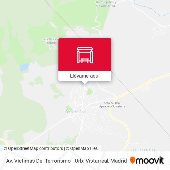 Mapa Av. Víctimas Del Terrorismo - Urb. Vistarreal
