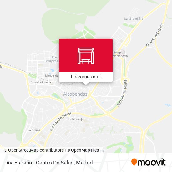 Mapa Av. España - Centro De Salud