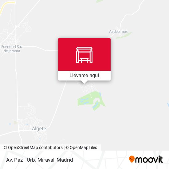 Mapa Av. Paz - Urb. Miraval